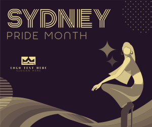 Sydney Pride Month Greeting Facebook post Image Preview