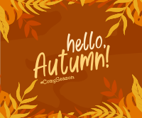 Hello Cozy Season Facebook Post Image Preview