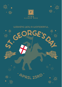 England St George Day Flyer Image Preview