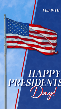 Presidents Day Celebration Facebook Story Design