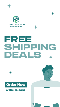Cool Free Shipping Deals TikTok video Image Preview
