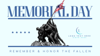 Heartfelt Memorial Day Facebook Event Cover Design