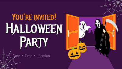 Boo-tiful Greetings Facebook event cover Image Preview