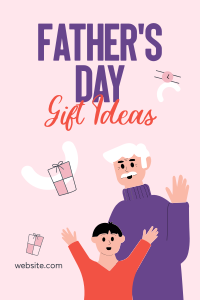 Fathers Day Gift Pinterest Pin Design