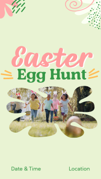 Fun Easter Egg Hunt Instagram Story Design