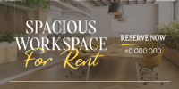 Spacious Space Rental Twitter Post Image Preview