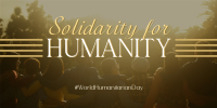 Simple Humanitarian Day Twitter Post Image Preview