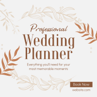 Wedding Planner Services Instagram Post Design