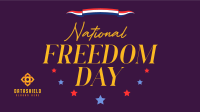 National Freedom Day Facebook Event Cover Image Preview