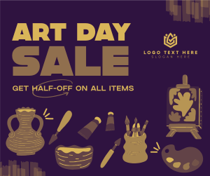 Art Materials Sale Facebook post Image Preview