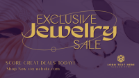Jewelry Sale Deals Facebook Event Cover Design