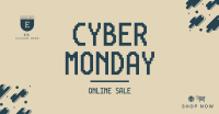 Pixel Cyber Sale Facebook ad Image Preview