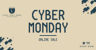 Pixel Cyber Sale Facebook ad Image Preview