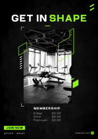 Gym Membership Poster Image Preview