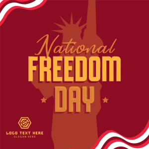 Freedom Day Celebration Instagram post Image Preview