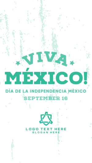 Viva Mexico Flag Facebook story Image Preview