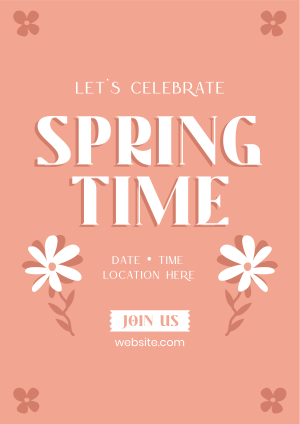 Springtime Celebration Flyer Image Preview