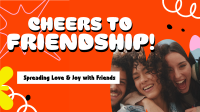 Abstract Friendship Greeting Animation Image Preview