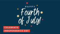 Sparkling Fourth of July Zoom Background Image Preview