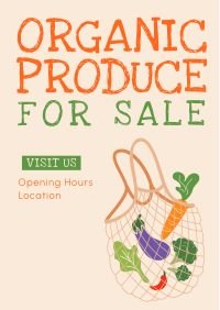 Organic Produce Flyer Image Preview