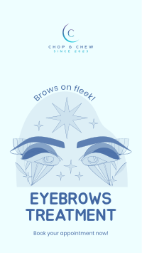 Eyebrows Treatment Instagram story Image Preview