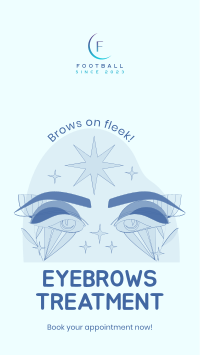 Eyebrows Treatment Instagram story Image Preview