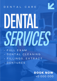 Corporate Dental Services Poster Design