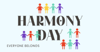 People Harmony Day Facebook Ad Design