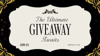 Elegant Giveaway Animation Preview