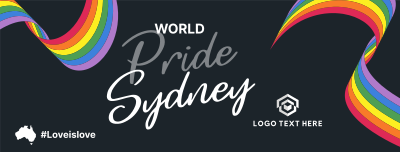 Sydney Pride Flag Facebook cover Image Preview