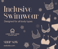 Inclusive Swimwear Facebook Post Design
