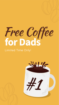 Father's Day Coffee Instagram Story Design