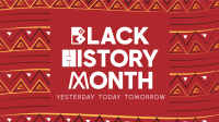 Black History Celebration Facebook event cover Image Preview