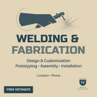 Fabrication Service Instagram post Image Preview