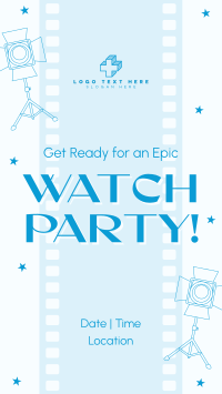 Quirky Watch Party Instagram Story Preview