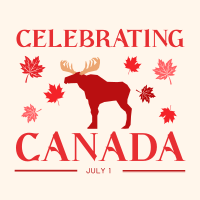 Celebrating Canada Instagram post Image Preview