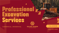 Professional Excavation Services Facebook Event Cover Design