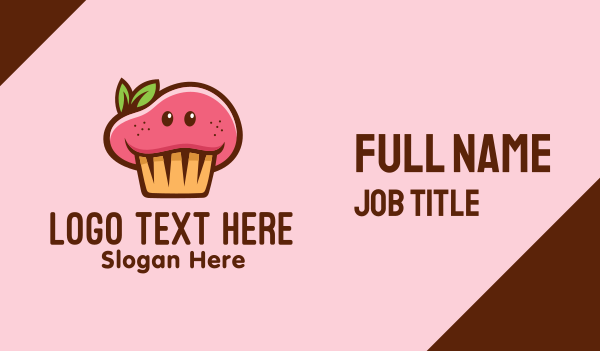 Muffin Monster Bakery Business Card Design Image Preview