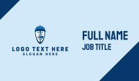 Football Fan Face  Business Card Preview