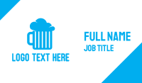 Cloud Beer Business Card Image Preview