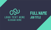 Abstract Elephant Business Card Image Preview