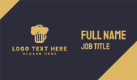 Beer Mug Business Card Preview