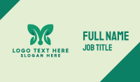 Plant Leaf Wings Business Card Image Preview