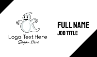 Happy Ghost  Business Card Design