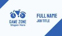 Geometric Time Bike Business Card Image Preview