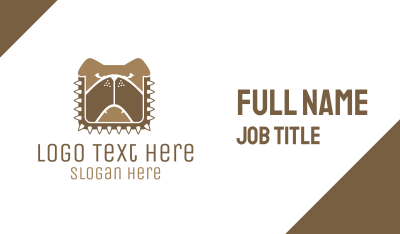 Brown Dog Chain Business Card Image Preview