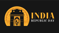Republic Day Celebration Facebook Event Cover Design