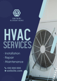 Fast HVAC Services Flyer Image Preview