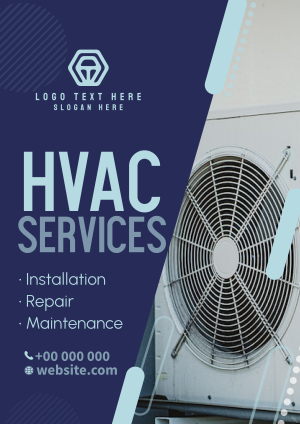 Fast HVAC Services Flyer Image Preview