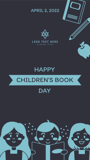 Children's Book Day Facebook story Image Preview